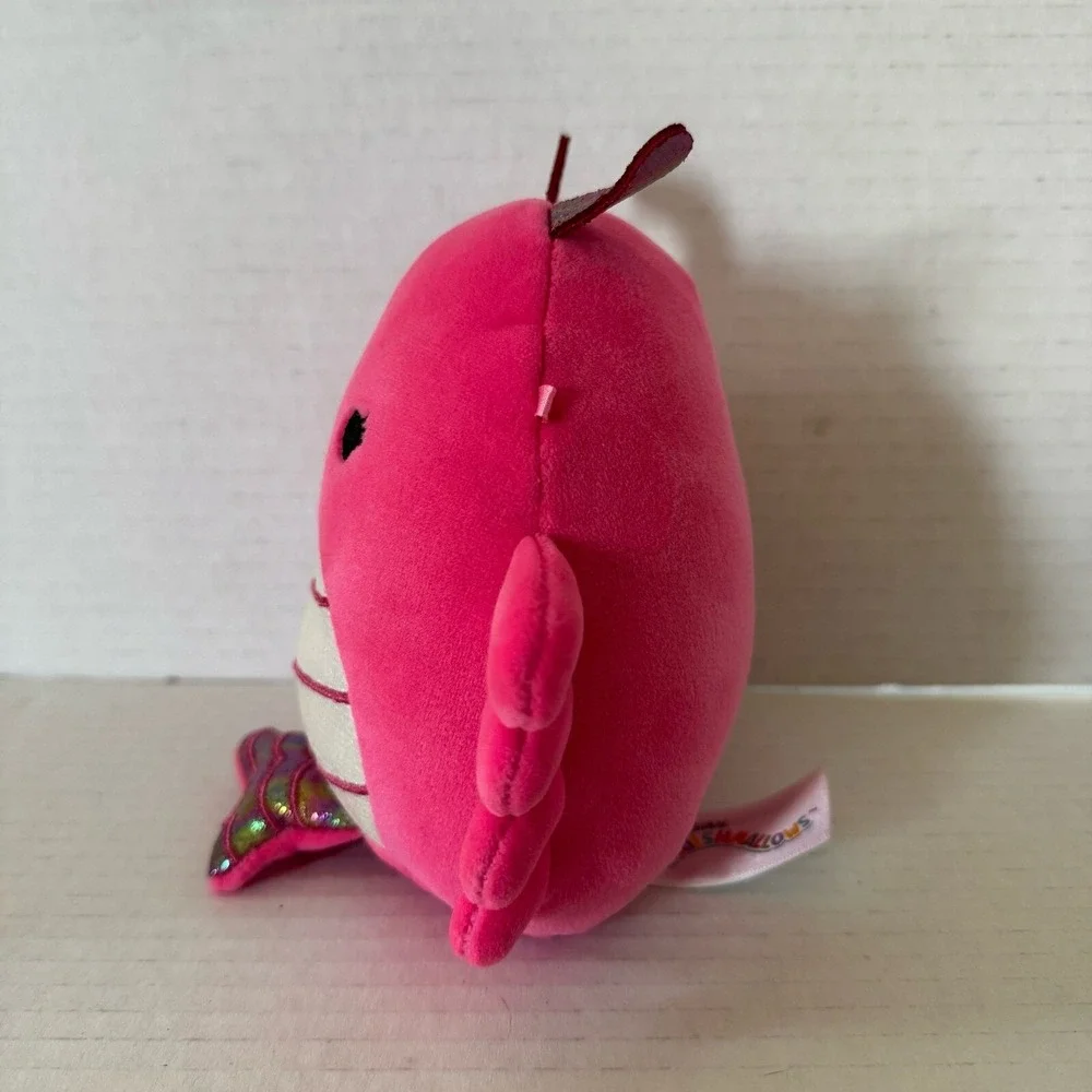Squishmallows Irina Shrimp Plush Stuffed‎ Animal Pink Sea Life 5 Inch